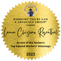 Workers' Injury Law & Advocacy Group Recognizes Laura Chiyono Rosenthal As one of the Nation's Top Injured Workers' Attorneys 2023
